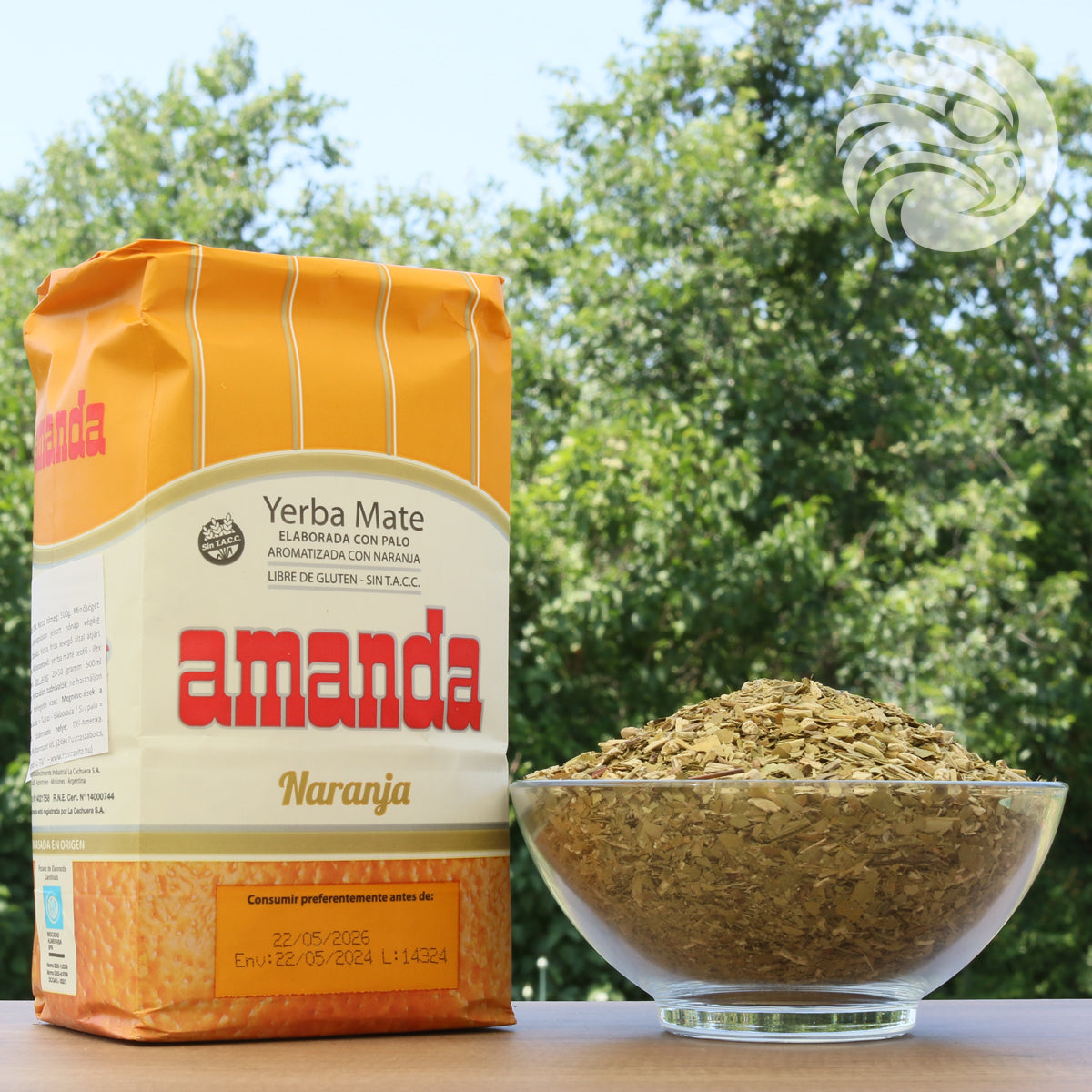 Thé yerba maté Amanda • ORANGE • 500 g