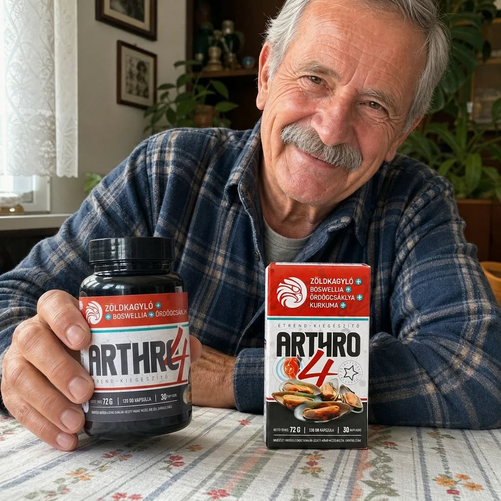 ARTHRO4 • Complexe articulations + cartilage • avec Moule à Lèvres vertes • 120 capsules