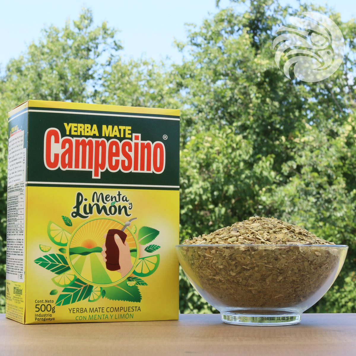 Thé maté Campesino • Menthe + Citron • 500 g