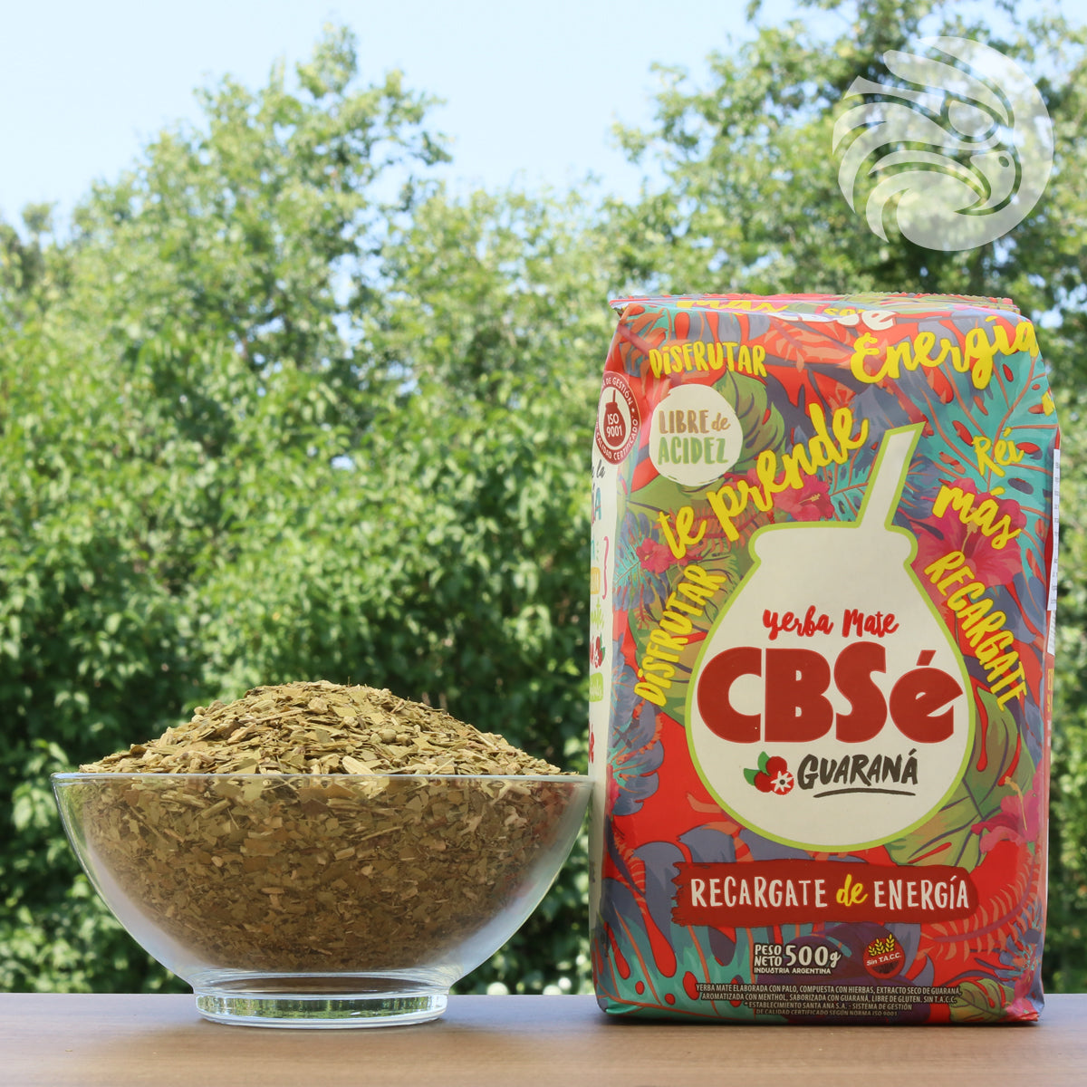 Thé de yerba maté CBSé • Guarana • 500 g