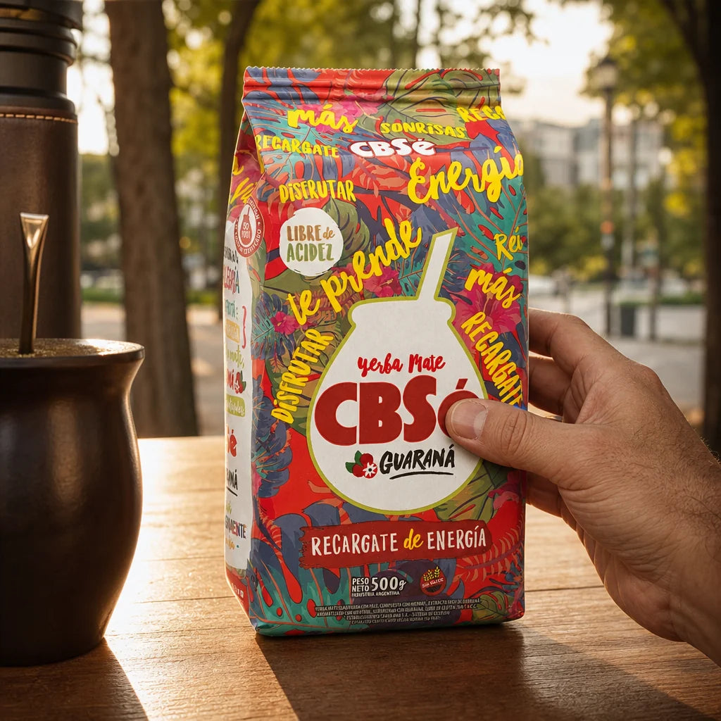 CBSé thé de yerba maté • Fruits des bois • 500 g