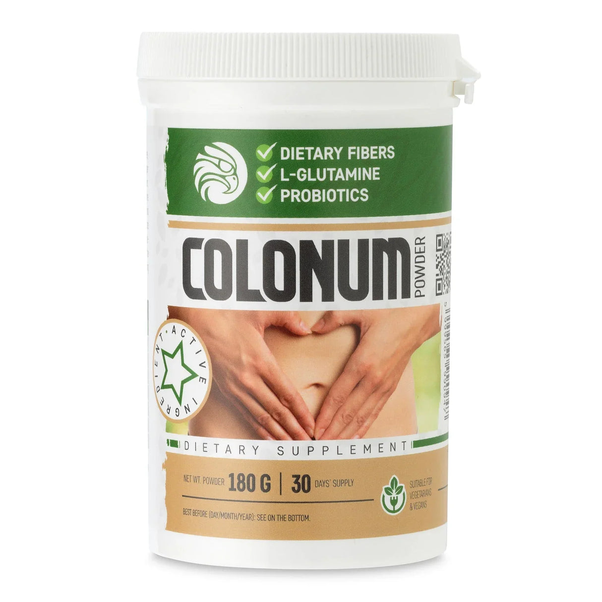 COLONUM colon cleanse & gut restore powder • 180g - Mannavita