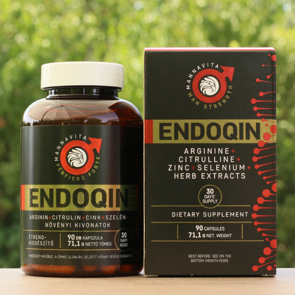 ENDOQIN main-d’œuvre forte • 90 capsules