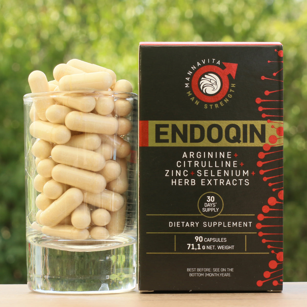 ENDOQIN main-d’œuvre forte • 90 capsules