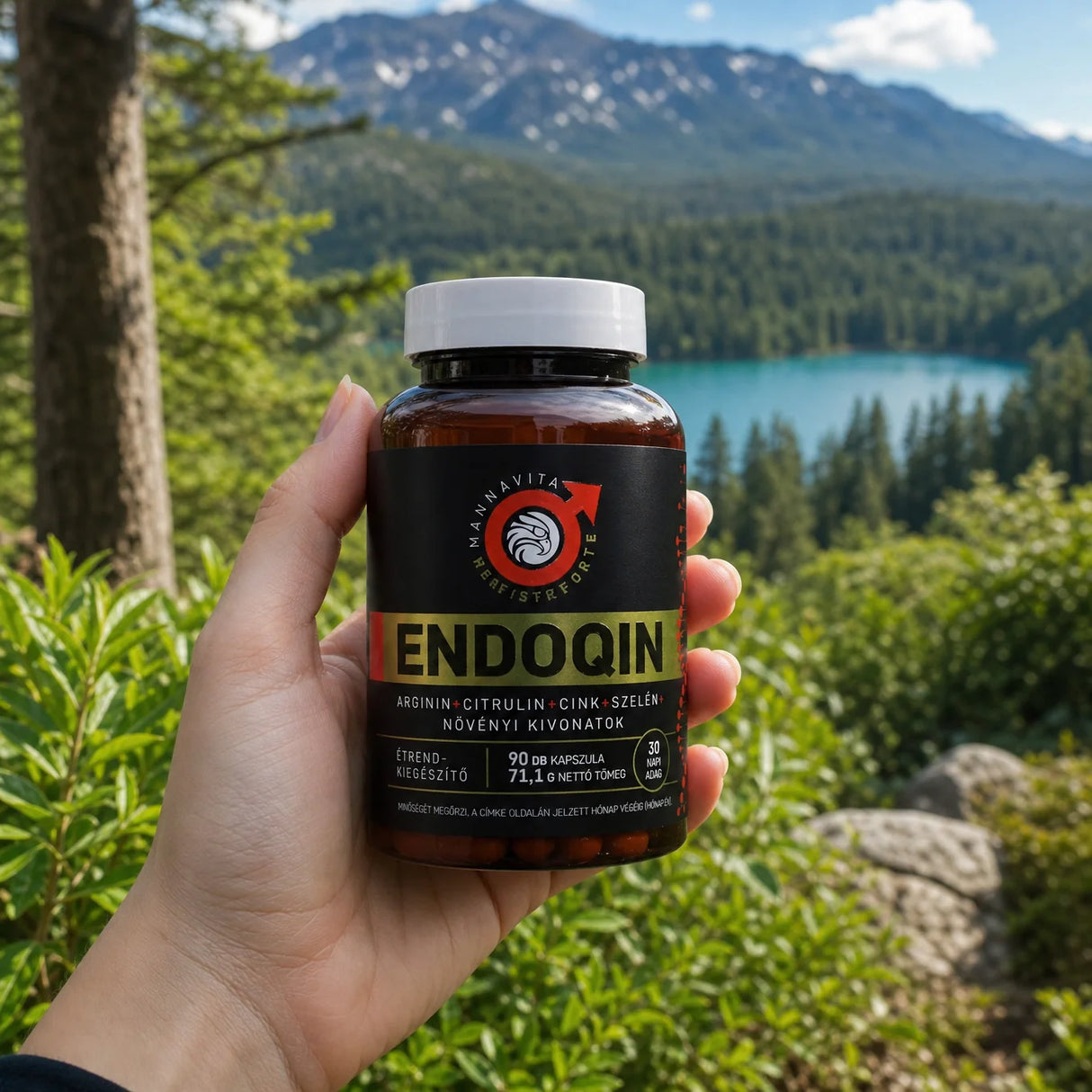 ENDOQIN main-d’œuvre forte • 90 capsules