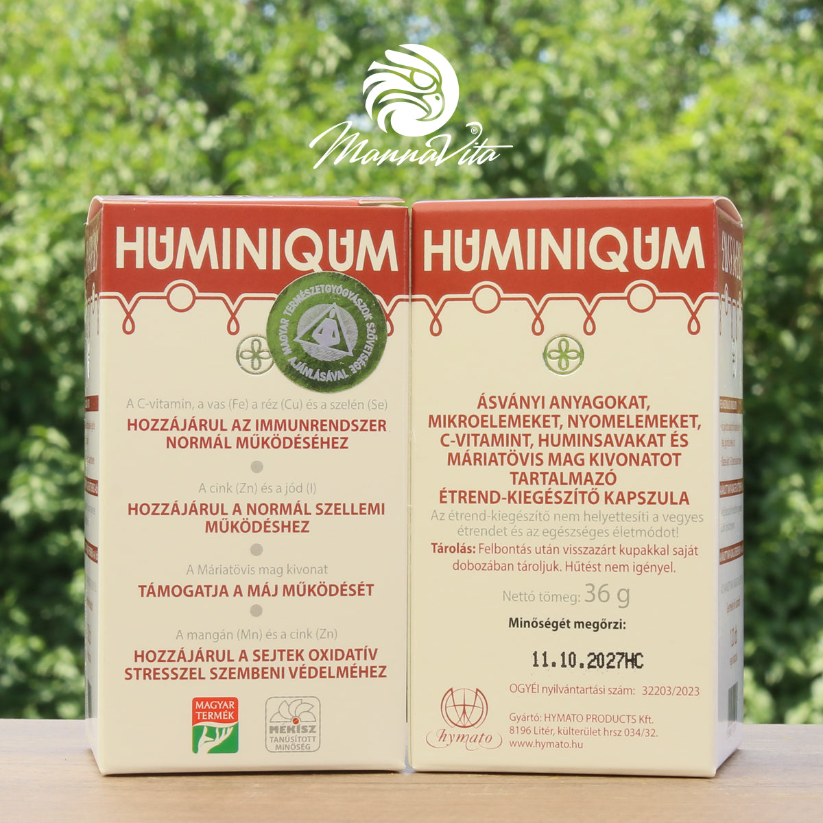 Capsules Huminiqum • 120 pièces