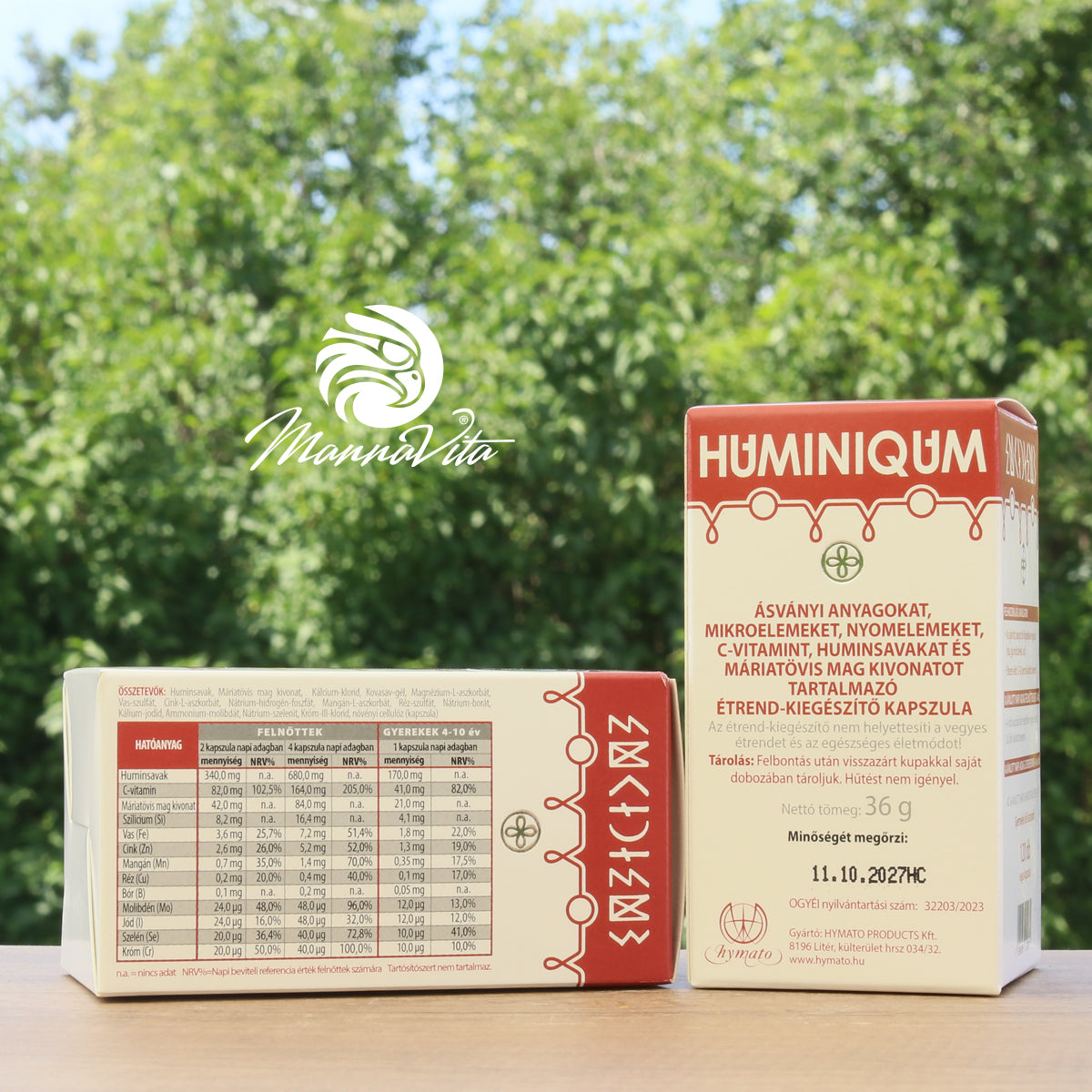 Capsules Huminiqum • 120 pièces
