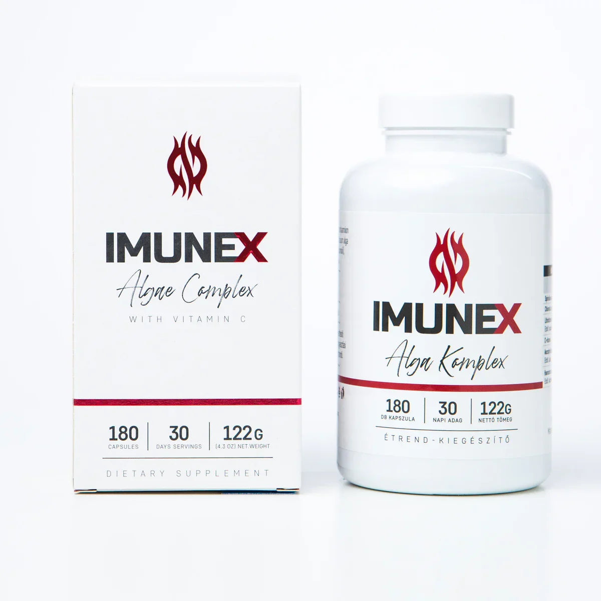IMUNEX algae complex • with 5 algae • 180 capsules - Mannavita