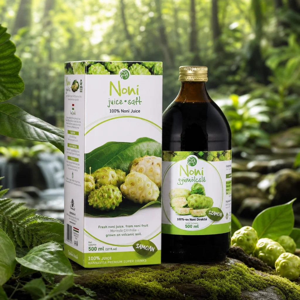 Mannavita Noni jus pur pressé 100 % • 500 ml