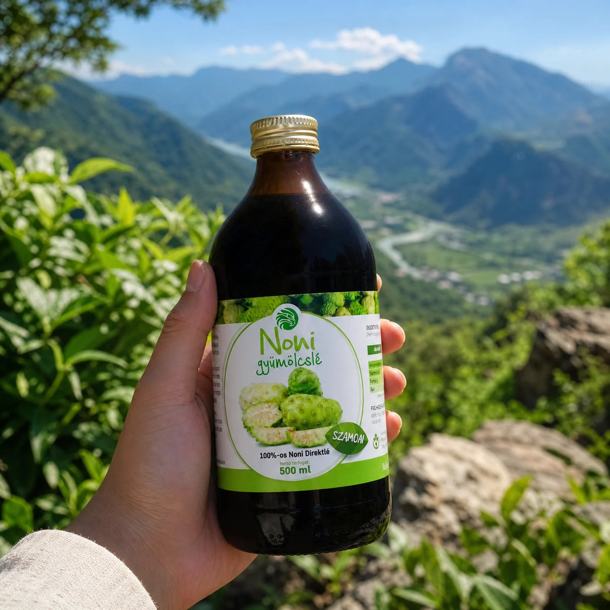Mannavita Noni jus pur pressé 100 % • 500 ml