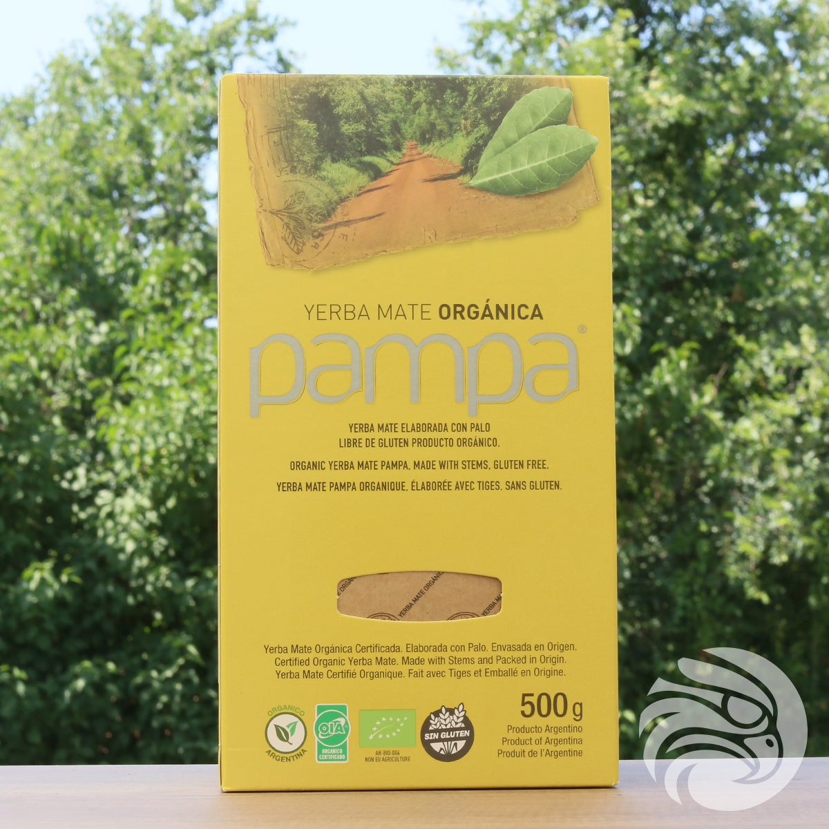 Thé de yerba maté bio Pampa • Élaboré avec tiges • 500 g