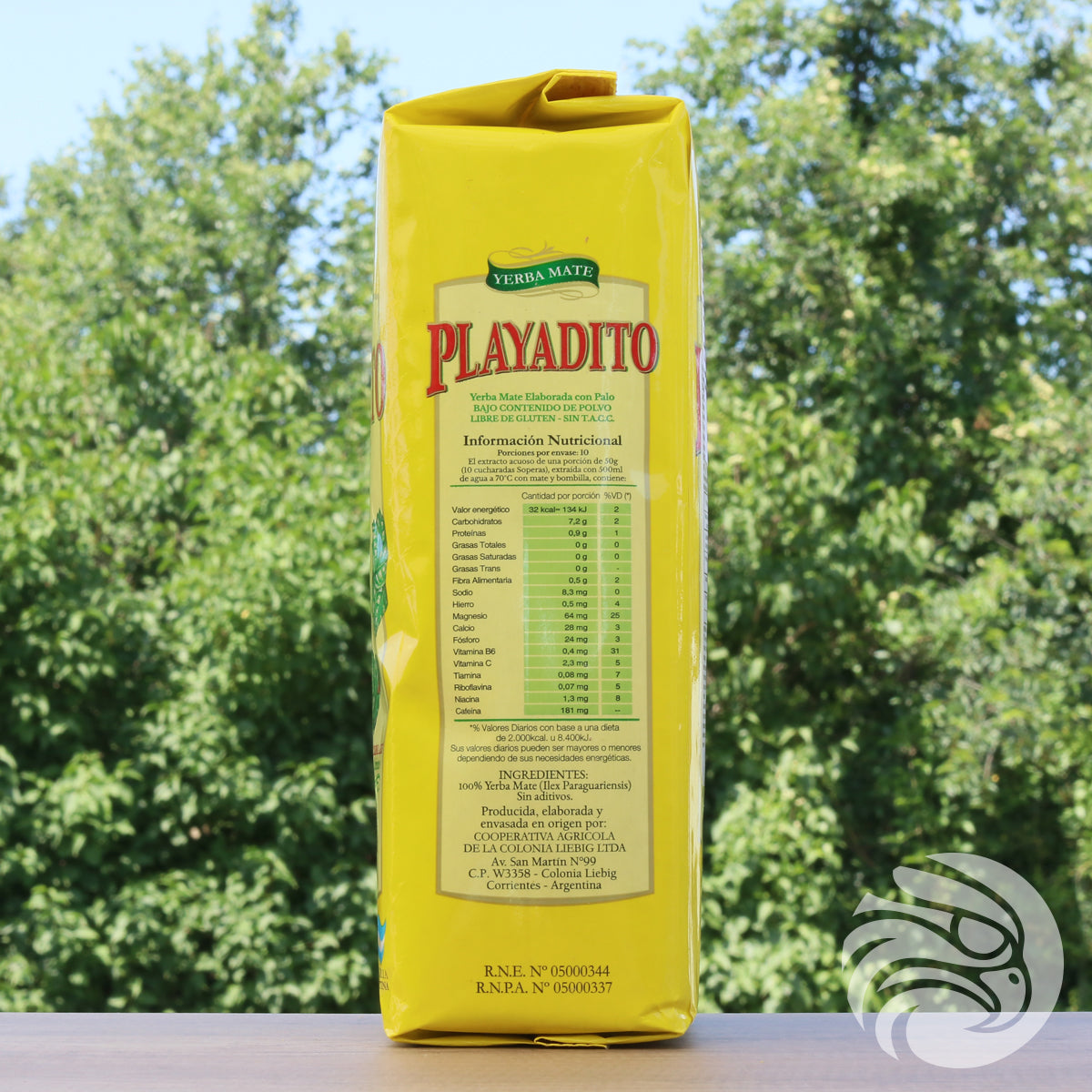 Thé yerba maté Playadito • Élaboré avec tiges • 500 g