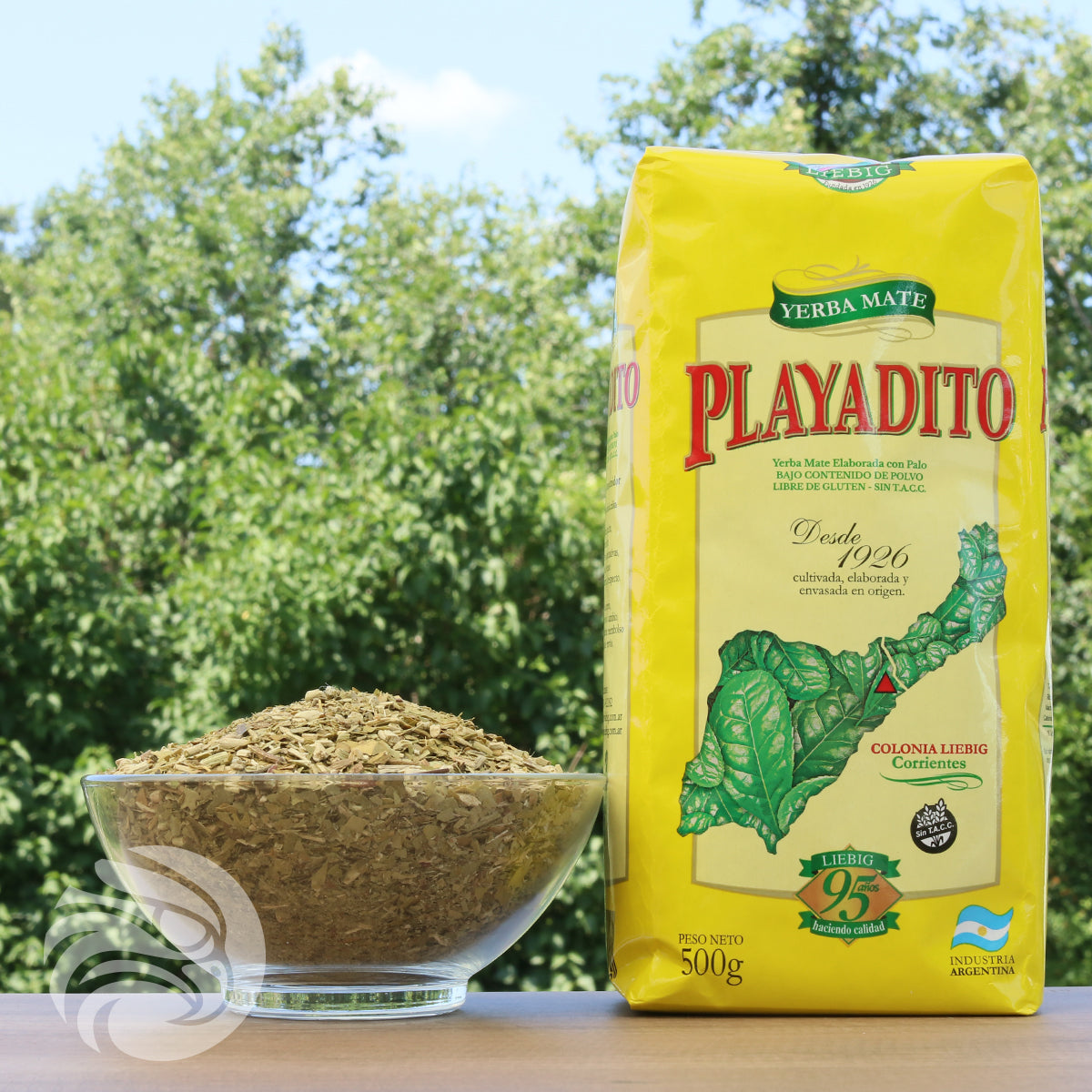 Thé yerba maté Playadito • Élaboré avec tiges • 500 g