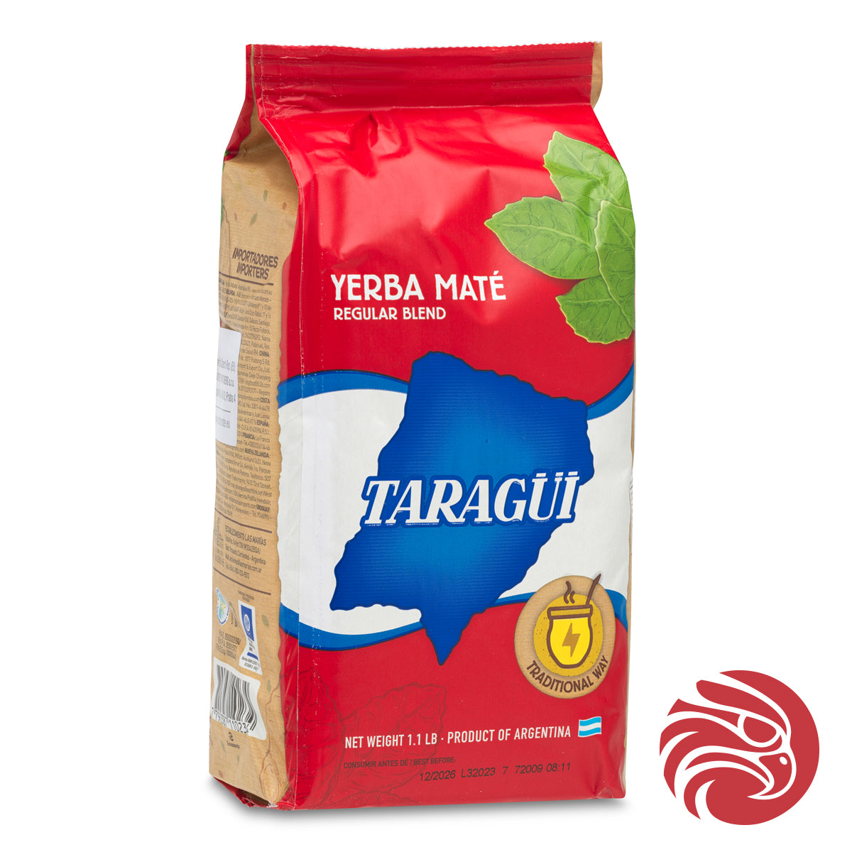 Yerba maté Taragüi • Elaborée avec tige • 500 g