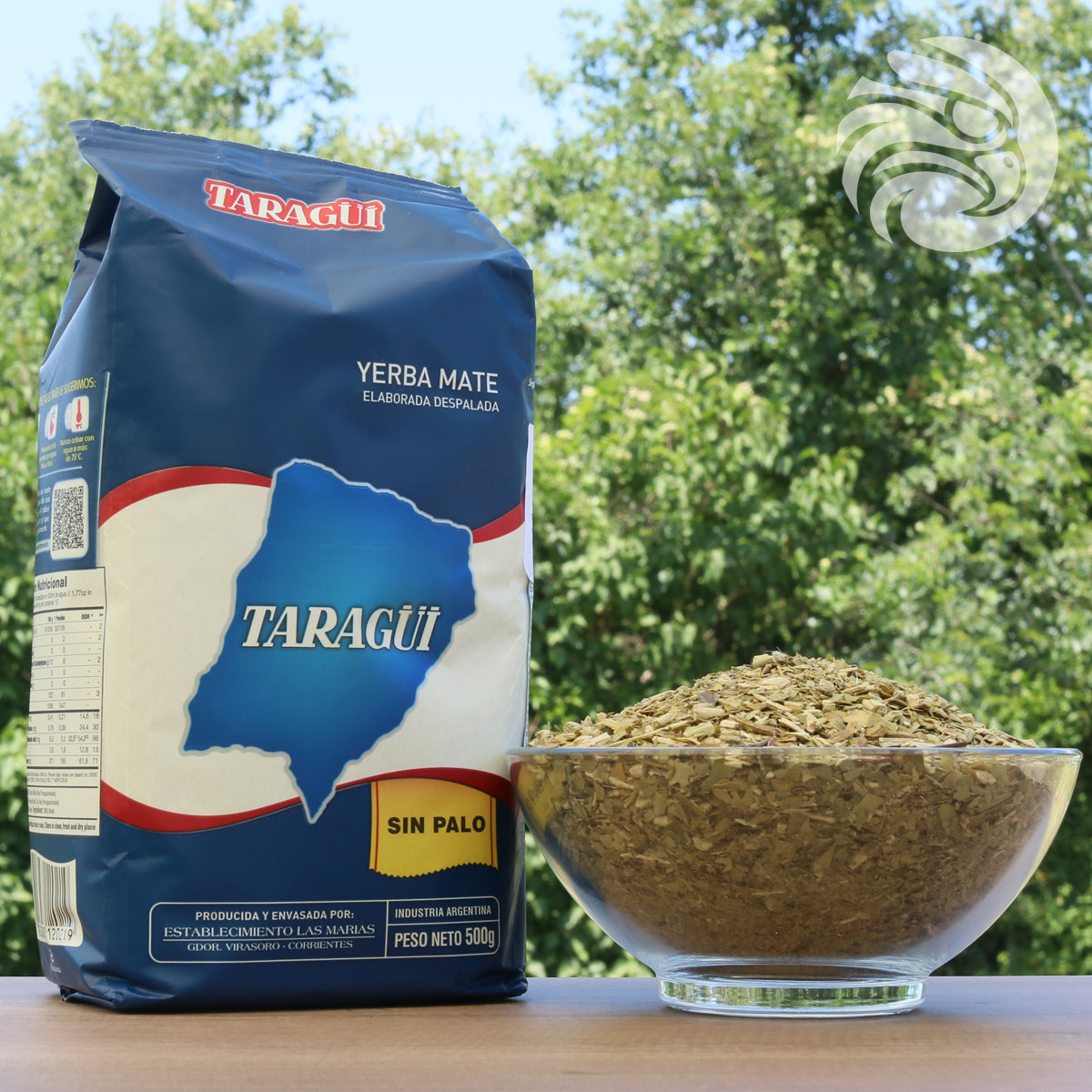 Thé maté Taragüi • Feuille pure - Sin palo • 500 g
