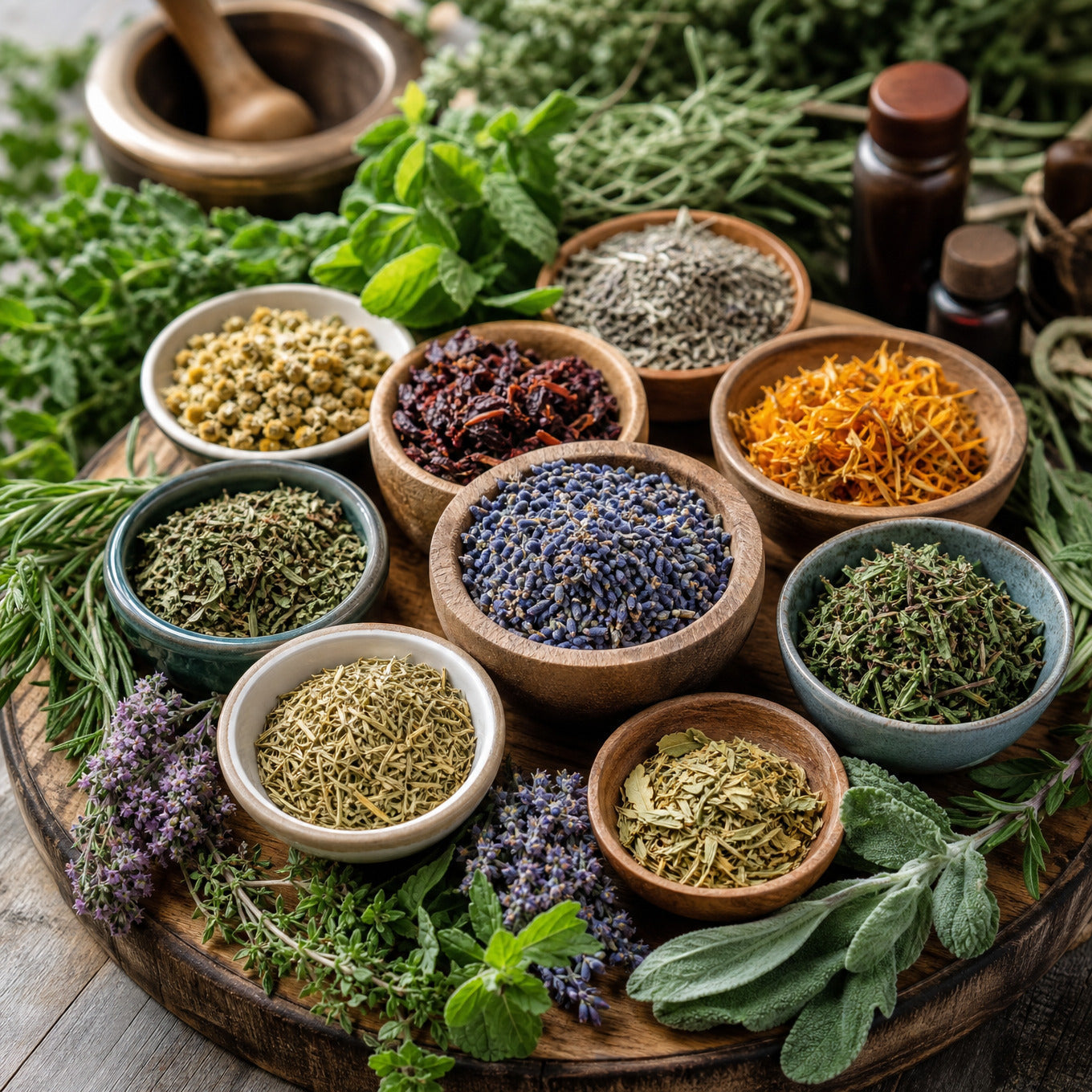 Top Ten Common Herbs You Need for Healing Blends and Wellness