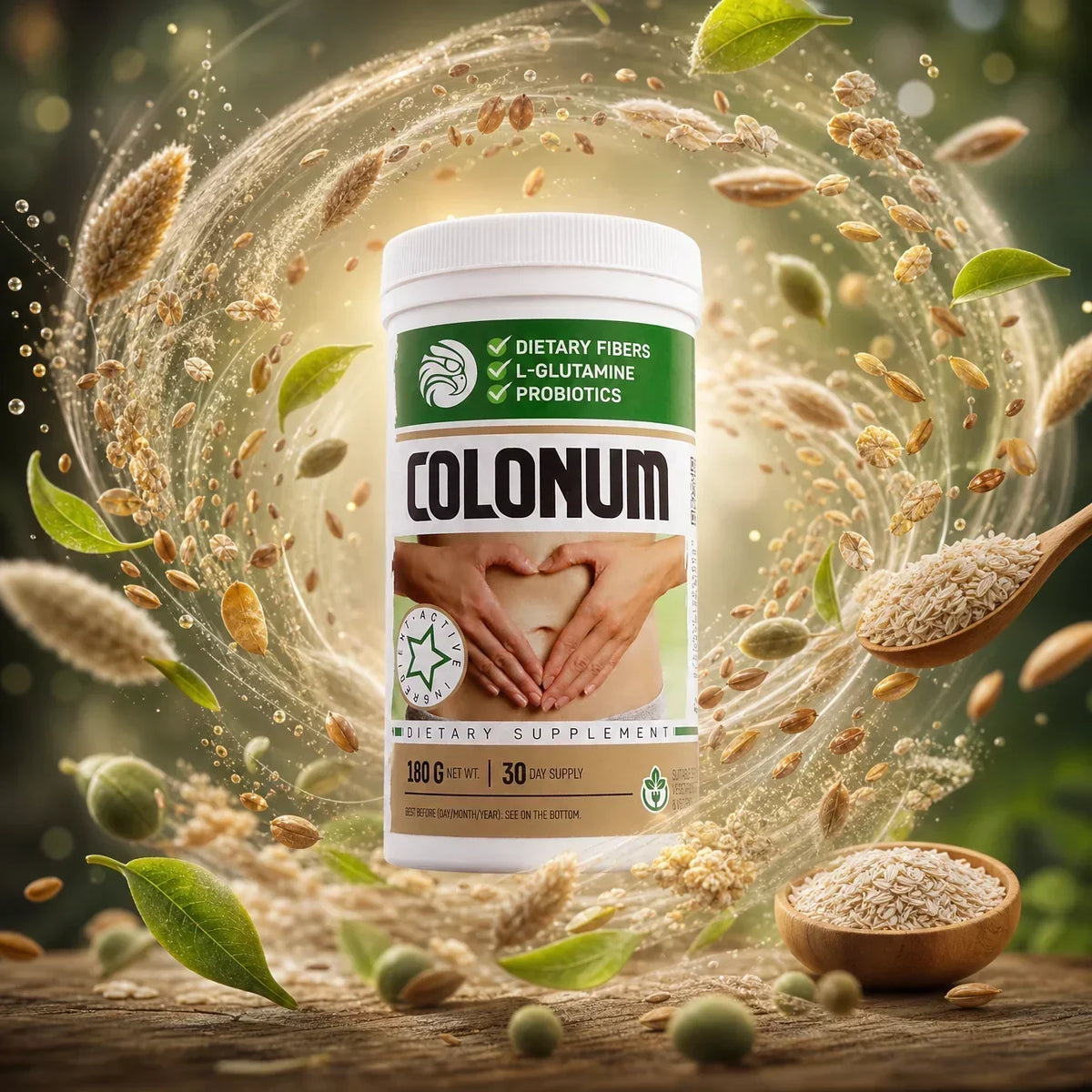 Revitalize Your Health with COLONUM Colon Cleanse & Gut Restore Powder for a Balanced Gut