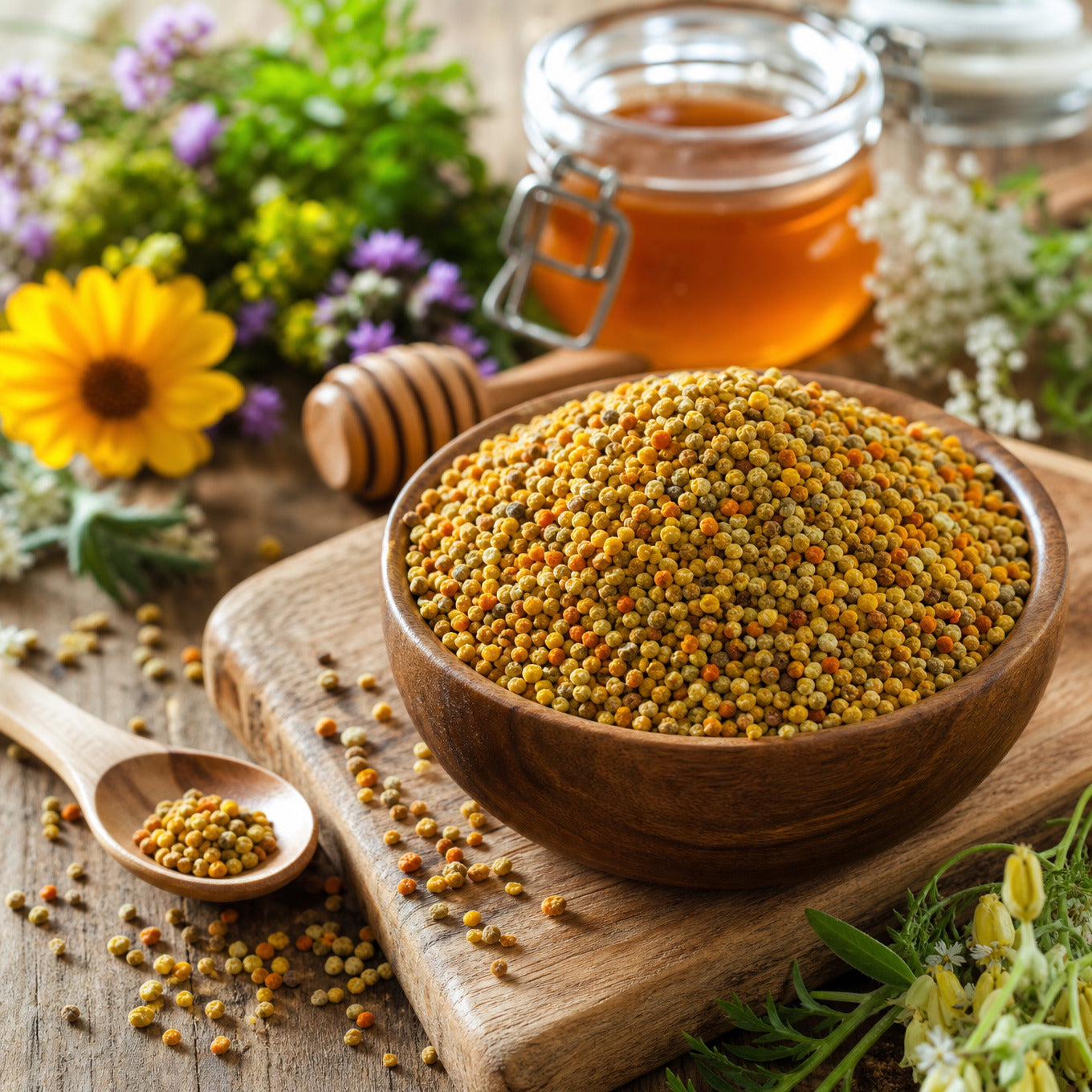 Exploring the Health Benefits of Mannavita Dried Multifloral Bee Pollen 200 g