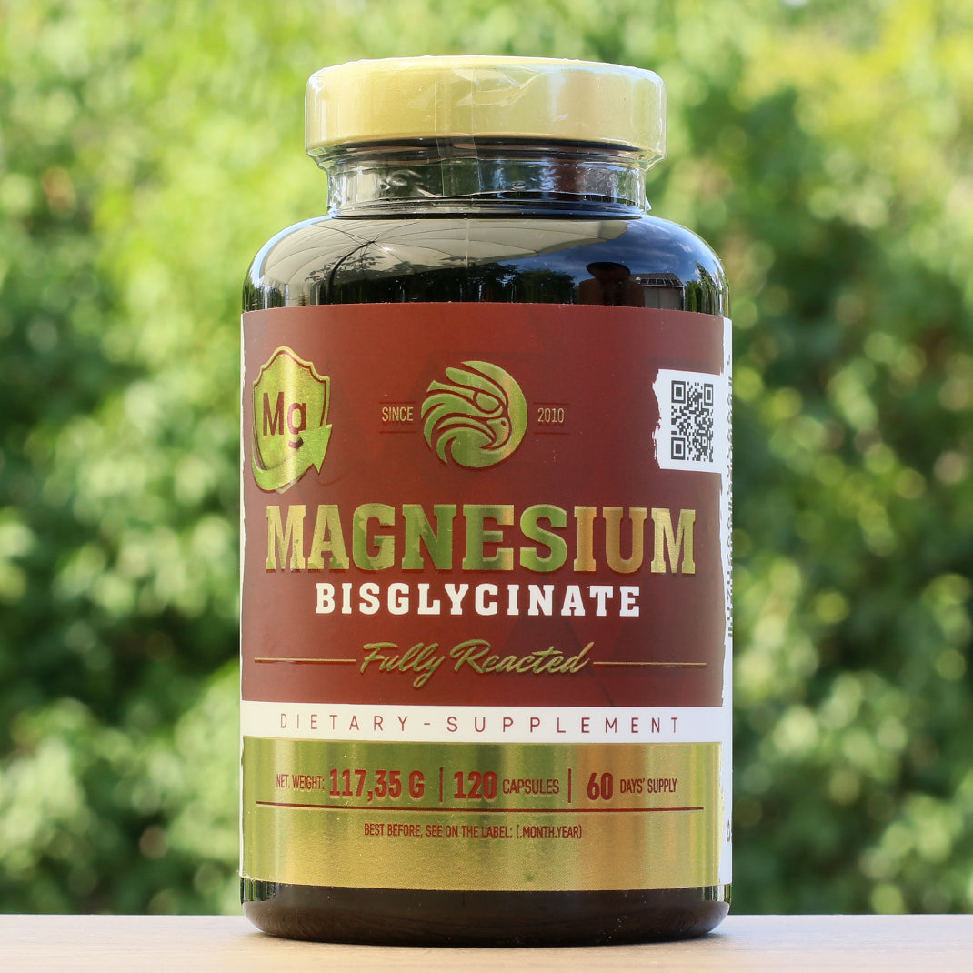 Mannavita MAGNÉSIUM Bisglycinate entièrement réagi • 120 pcs