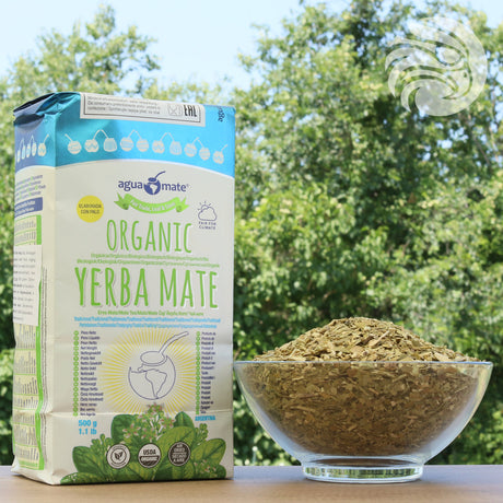 Yerba maté biologique Aguamate • Élaborée avec tiges • 500 g