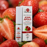 Mannavita • Baume à lèvres ultra-nourrissant, à l'acide Hyaluronique • FRAISE