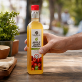 Mannavita Vinaigre de cidre de pomme, non filtré à double fermentation • 500 ml