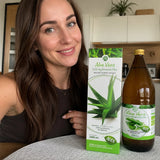 Mannavita Aloe vera jus pur pressé à 100 % • 1000 ml