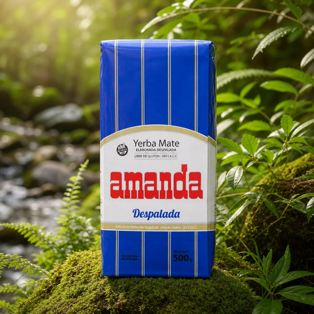 Thé de yerba maté Amanda • Sans tiges - Sin palo • 500 g