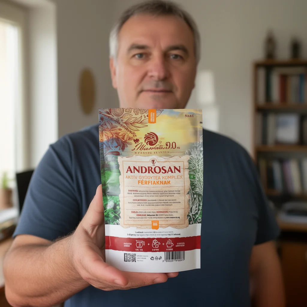 ANDROSAN mélange de tisane active aux herbes pour hommes • 80g