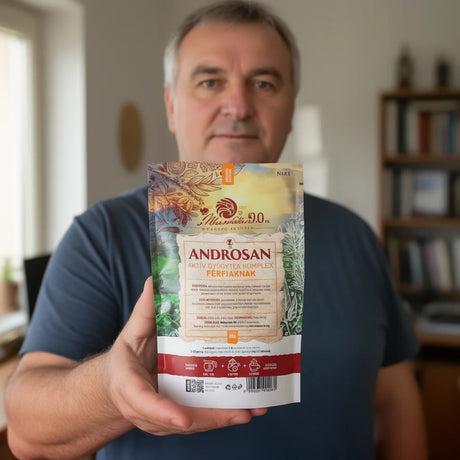 ANDROSAN mélange de tisane active aux herbes pour hommes • 80g