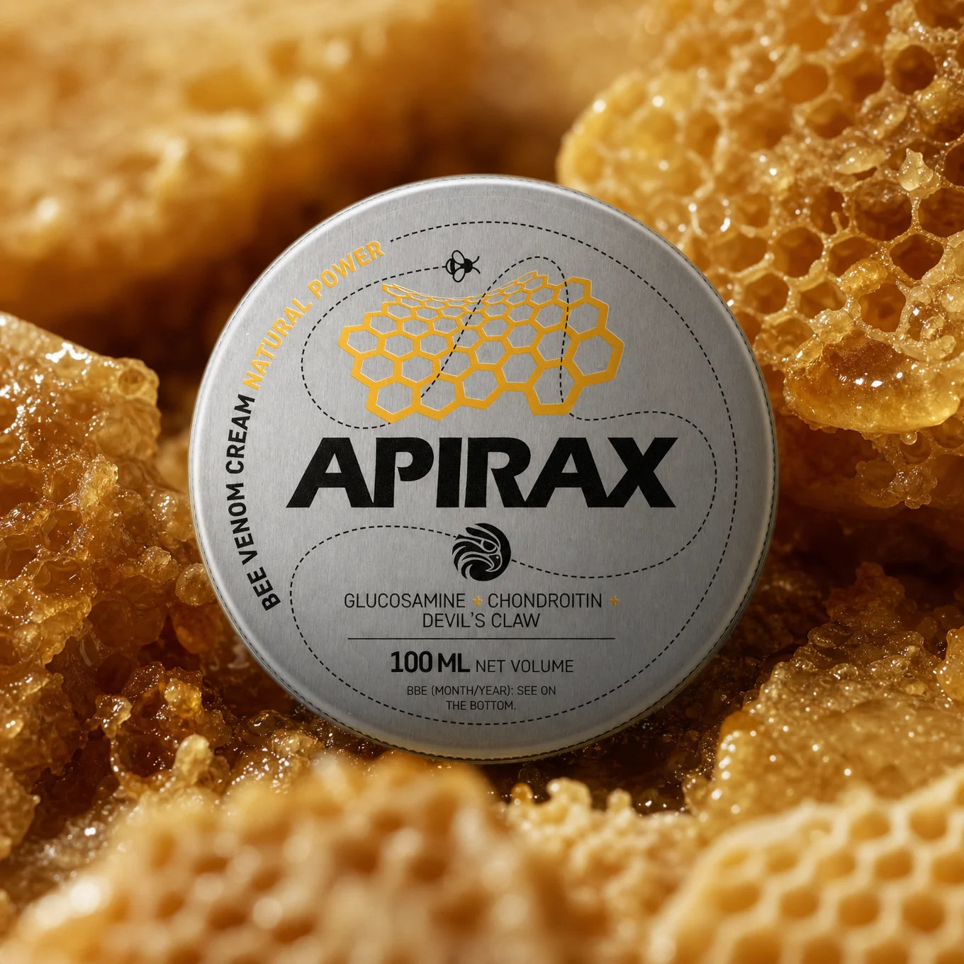 Crème au venin d’abeille APIRAX • 100 ml
