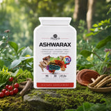 Ashwarax pour le soulagement de l'anxiété, des crises de panique et de l'insomnie • 90 gélules