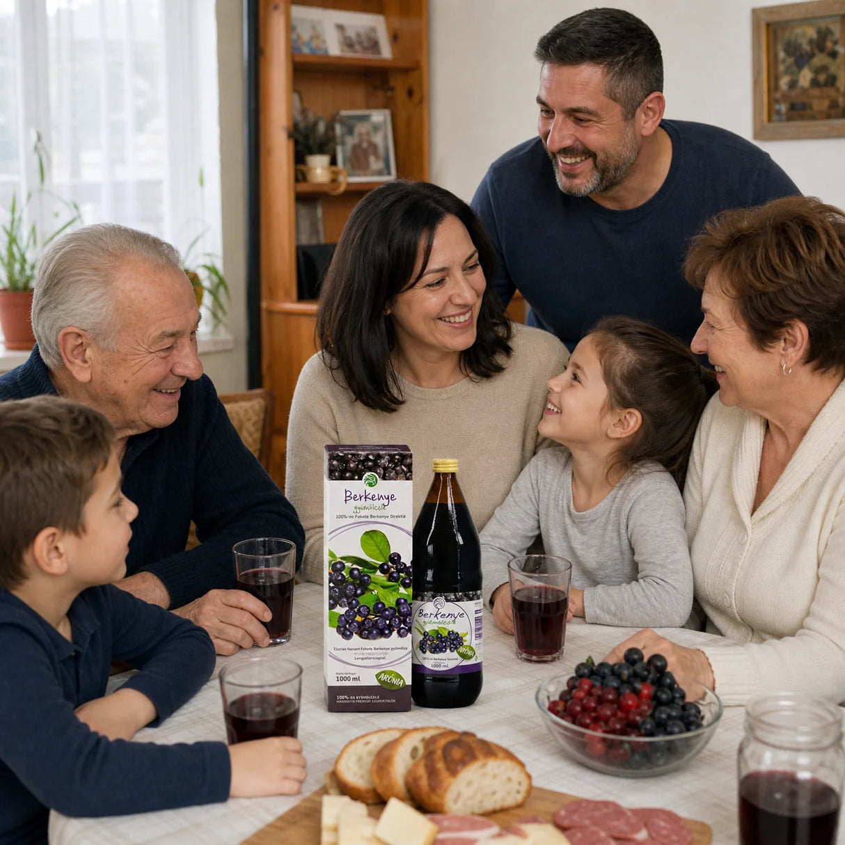 Mannavita Jus d'aronia 100% pur pressé • 1000 ml
