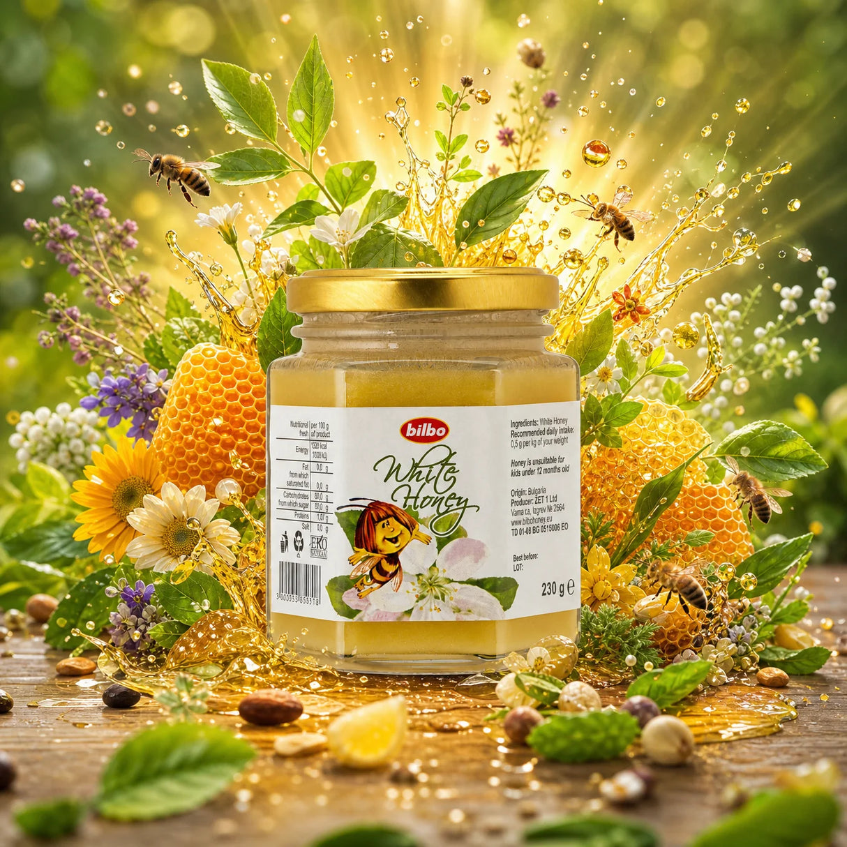 Miel de lavande brut Bilbo • 250 g
