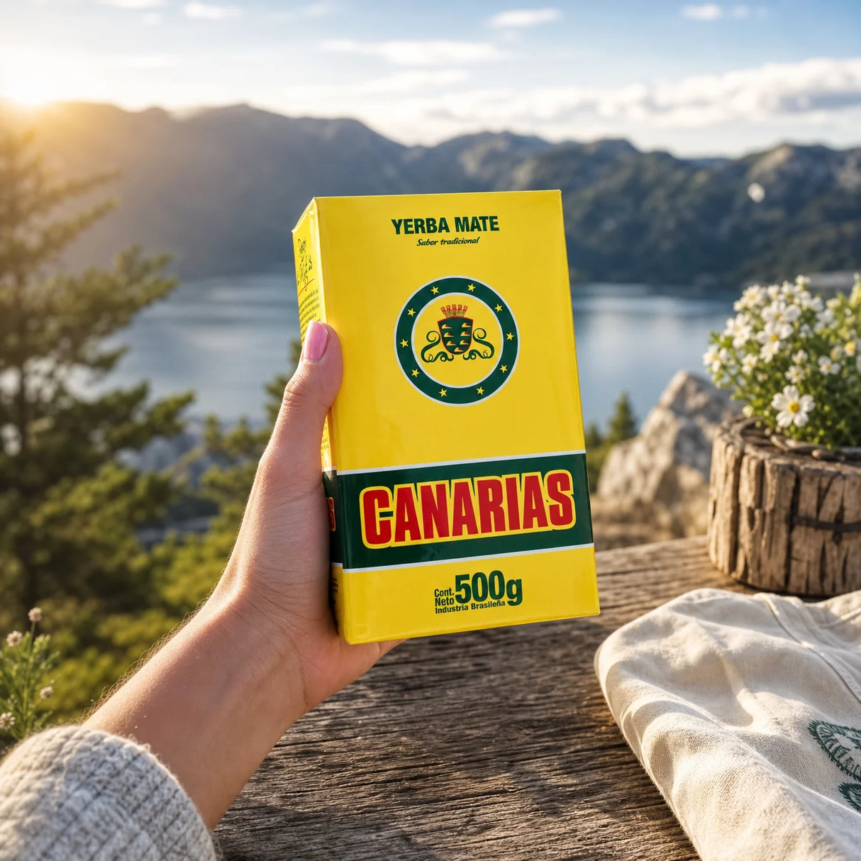 Thé yerba maté Canarias • Saveur traditionnelle • 500 g