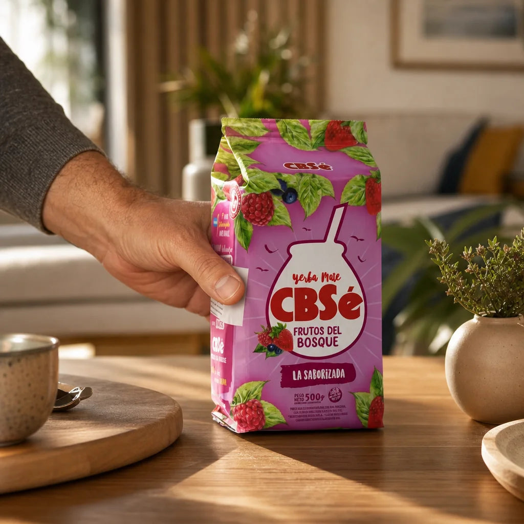 CBSé thé de yerba maté • Fruits des bois • 500 g