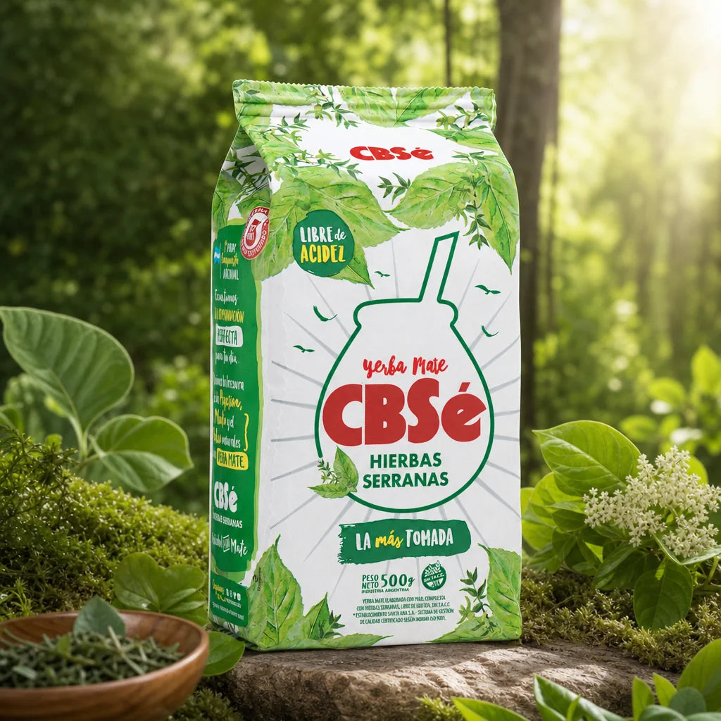 CBSé thé de yerba maté • Fruits des bois • 500 g