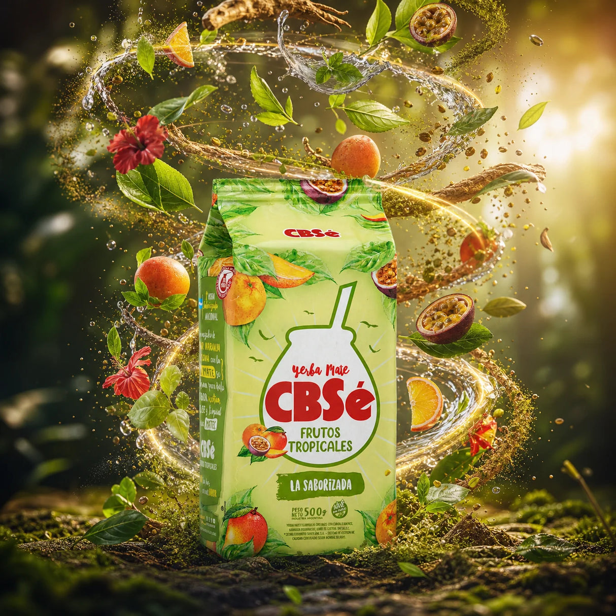 CBSé thé de yerba maté • Fruits des bois • 500 g