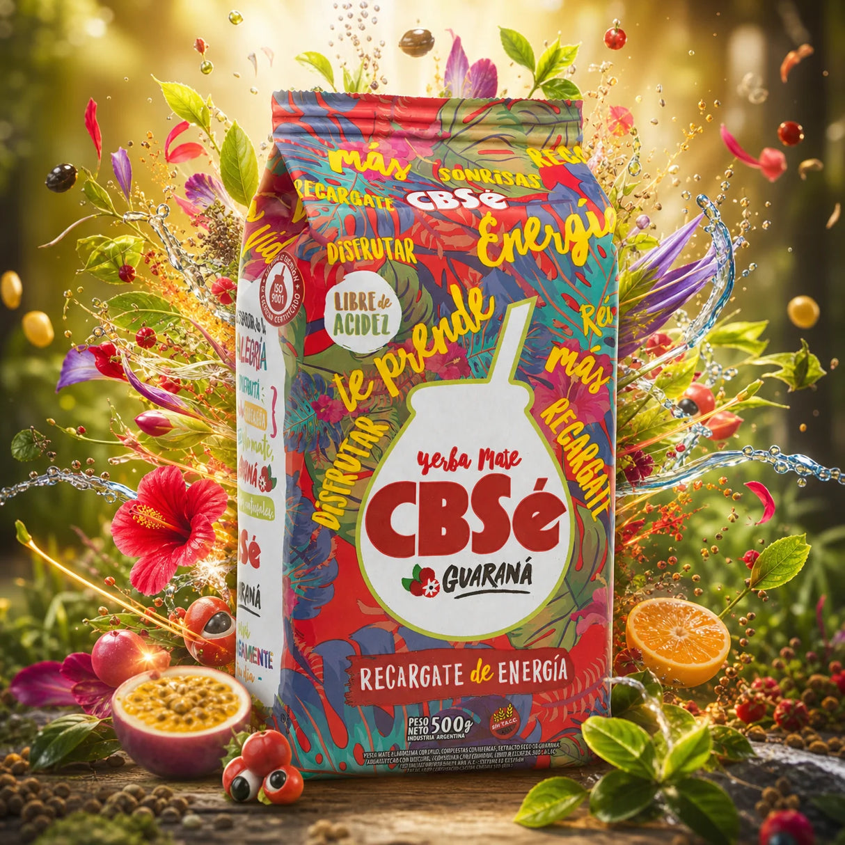 CBSé thé de yerba maté • Fruits des bois • 500 g