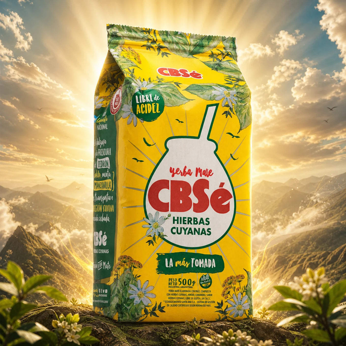 CBSé thé de yerba maté • Fruits des bois • 500 g