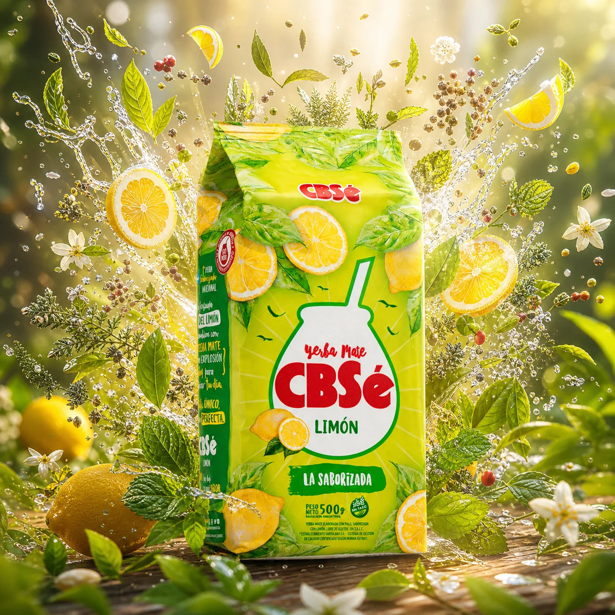 CBSé thé de yerba maté • Fruits des bois • 500 g