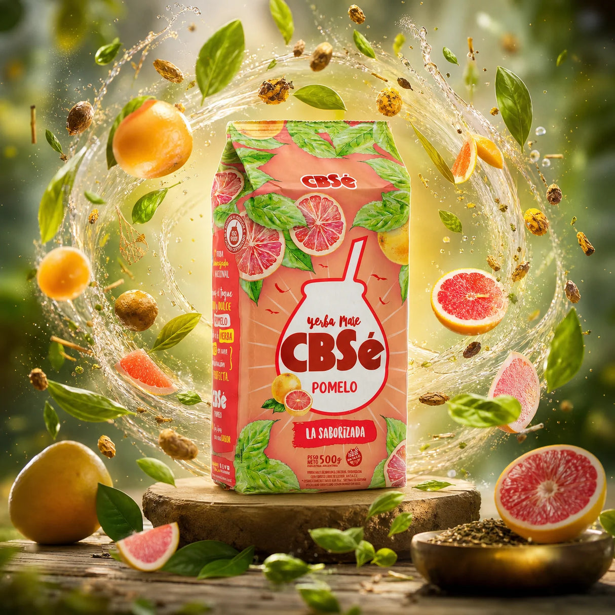 CBSé thé de yerba maté • Fruits des bois • 500 g