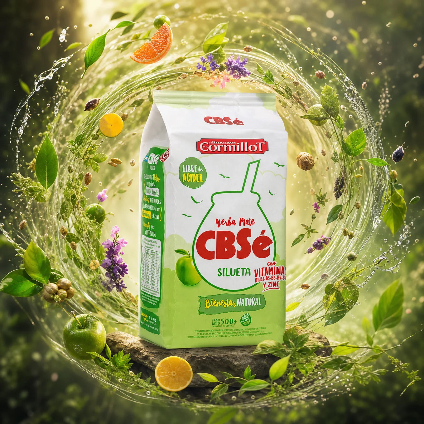 CBSé thé de yerba maté • Fruits des bois • 500 g