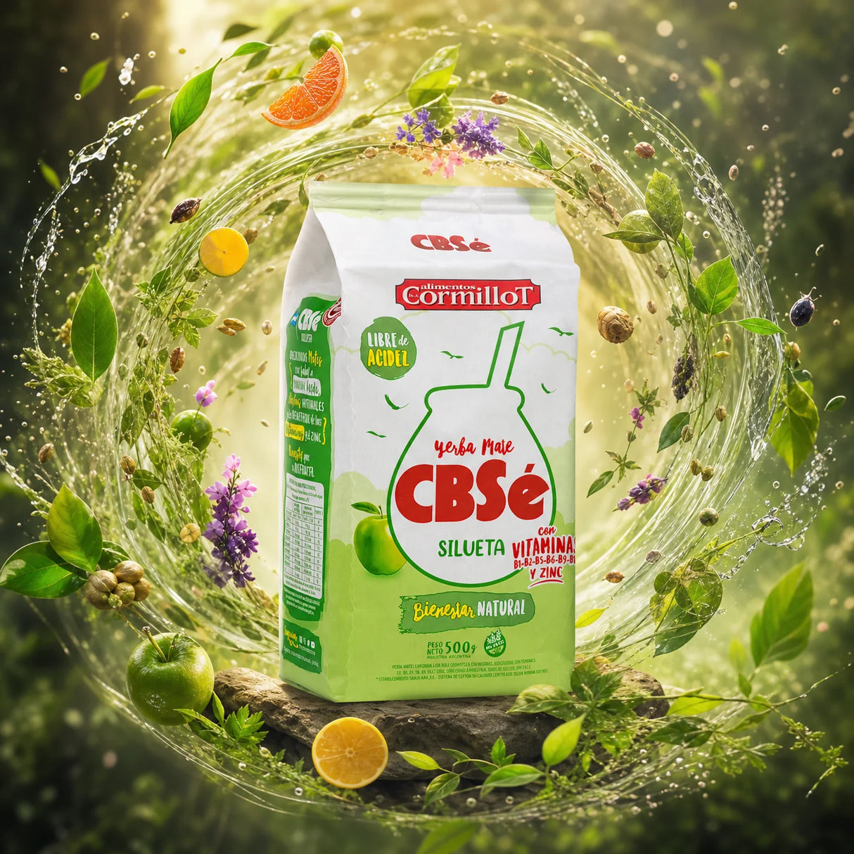 CBSé thé de yerba maté • Fruits des bois • 500 g
