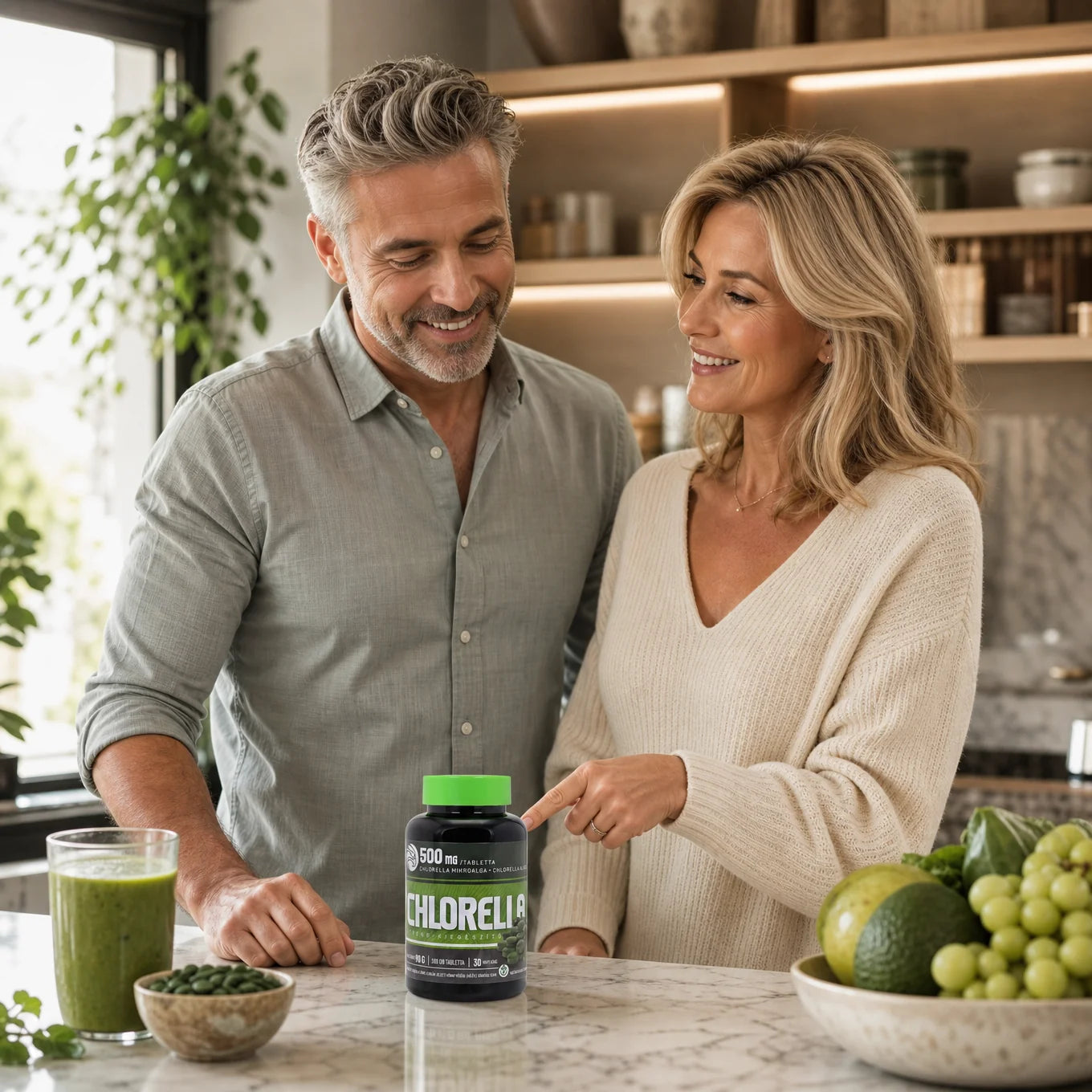 Mannavita Chlorella 500 mg comprimés • 180 pièces