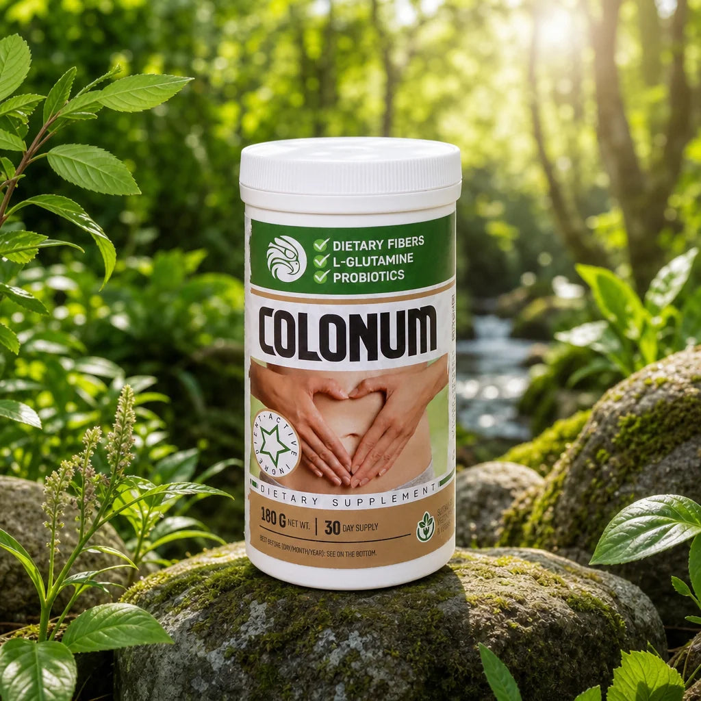 COLONUM poudre de nettoyage du côlon et de restauration intestinale • 180g