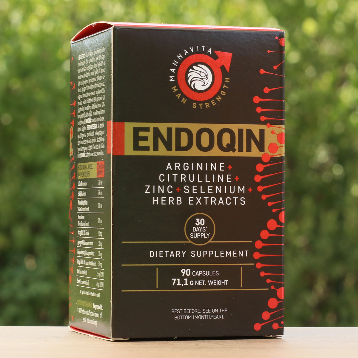 ENDOQIN main-d’œuvre forte • 90 capsules