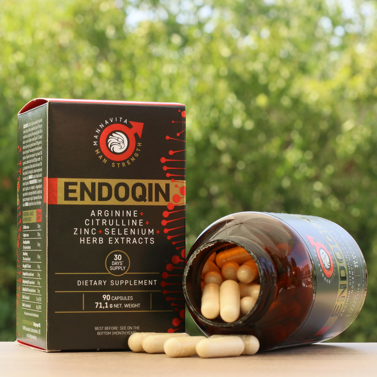 ENDOQIN main-d’œuvre forte • 90 capsules