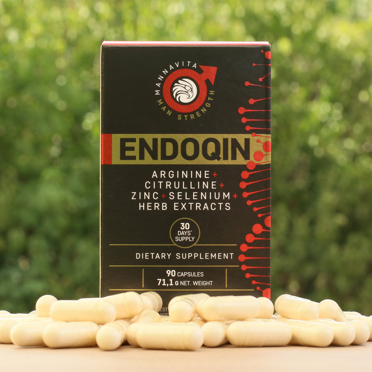 ENDOQIN main-d’œuvre forte • 90 capsules