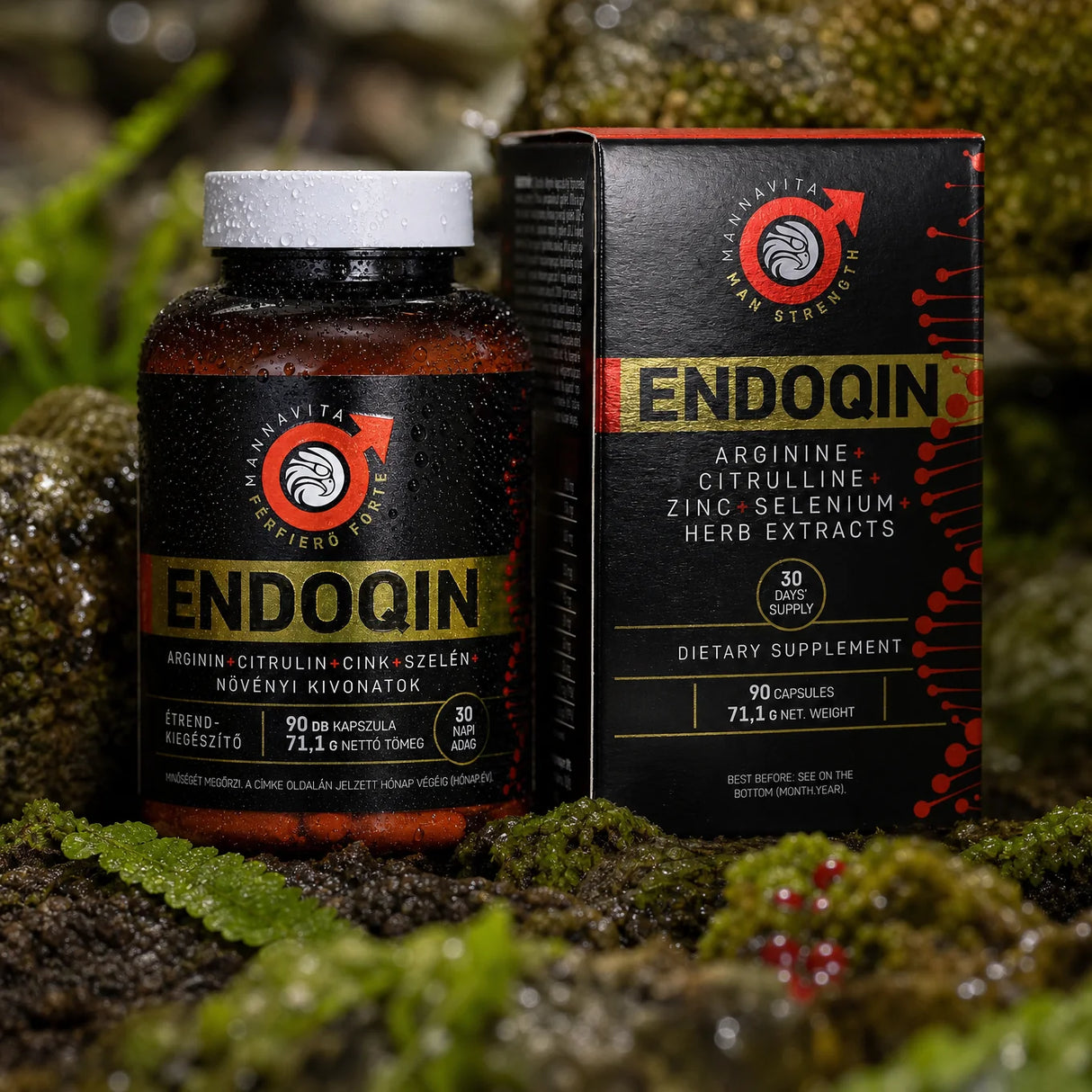 ENDOQIN main-d’œuvre forte • 90 capsules